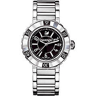 SWAROVSKI 時計 Matrix bangle watch, Swiss Made, Crystal bracelet, Pink