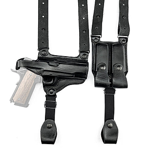 tagua gunleather実物　リボルバー用本革レザーショルダーホルスター tagua gunleather実物 リボルバー用本革レザーショルダーホルスター