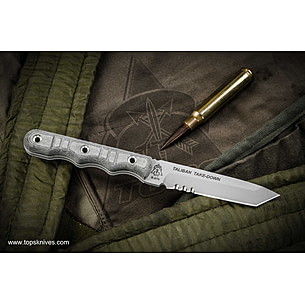 Tops Knives Taliban Take Down Fixed Blade Knife | 26% Off w/ Free S&H