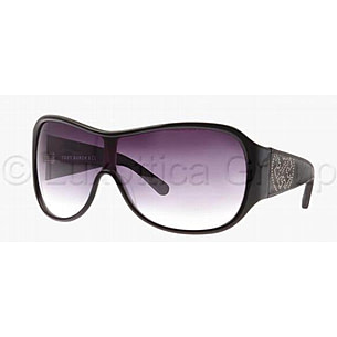 Tory Burch Discontinued Sunglasses TY7002Q Tory Burch TY7210U L (52 - 20) with Grey lenses and Black  main image 4