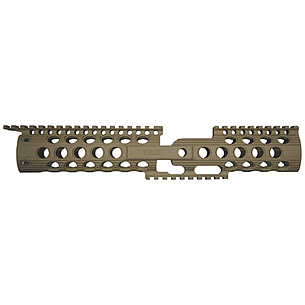 Troy Delta-CX Free Float Drop-In BattleRail 12 Inch Flat Dark