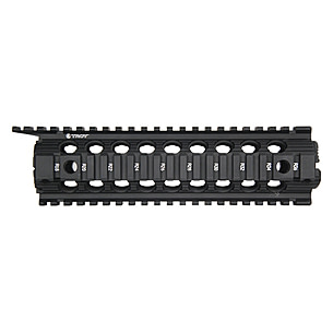 Troy Drop In Enhanced BattleRail 9 Inch Mid-Length Black