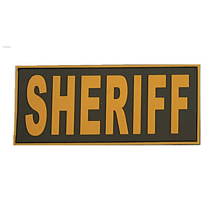 TUFF Products Sheriff PVC Patch | Up to 85% Off Free Shipping over