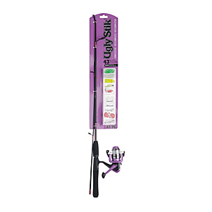 Ugly Stik Complete Ladies Spinning Kit, Rod & Reel Combo | Free Shipping over $49! Ugly Stik Complete Ladies Spinning Kit, Rod & Reel Combo | Free Shipping over $49!