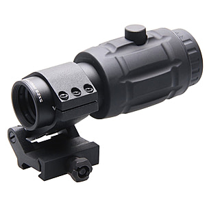 トイガン VECTOR OPTICS SCOUT-07 3X MAGNIFIER Crystal Clear | 3x Red Dot Magnifier w/ Flip Side Quick