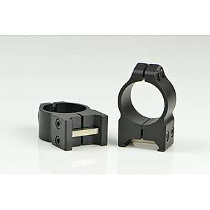 Warne 1in Permanently Attached Medium Scope Mount Rings