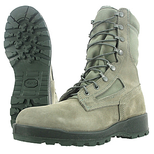 sage green air force boots