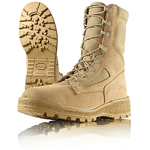 Wellco T114 Series Temperate Weather Tan Army Combat Boots  display picture 1