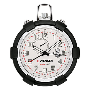 Wenger 72755 フィールドトラベラー Wenger Traveler Pocket Alarm & Pocket Watch | Customer Rated