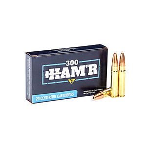 Wilson Combat Sierra 300 HAM'R 135 Grain Hollow Point Brass Cased Rifle Ammunition