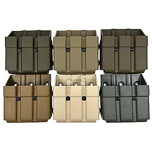 Zero9 Holsters Zero9 Triple Mag Case / Other 9/40 / Plain Black