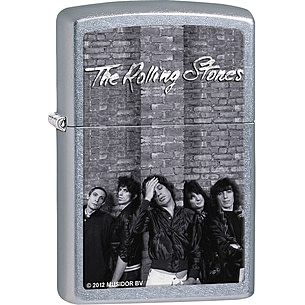Zippo Rolling Stones Street Chrome Lighter |