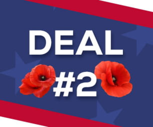 13% OFF + 2% Bucks for My Account Users