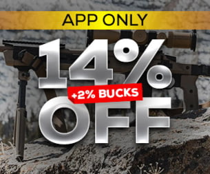 14% OFF Firearm & Shooting Accessories in the App