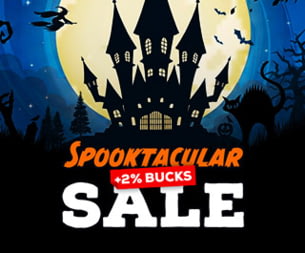 Spooktacular Sale: 11% OFF, Ammo Too!