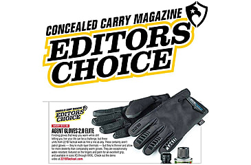 Image of 221B Tactical Agent Gloves 2.0 Elite, Thermal &amp; Water Resistant, Black, Extra Small, AGT2-XS-BLK