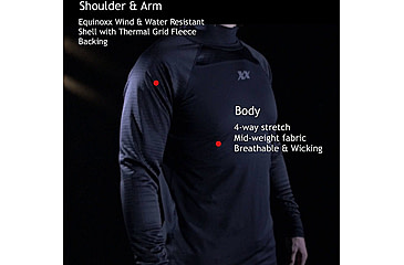Image of 221B Tactical Equinoxx Stage 3 - Ultra-Thermal Mock, Black, Medium, EQXST3-M-BLK
