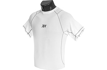 Image of 221B Tactical Maxx-Dri Silver Elite T-Shirt, White/Silver, Large, MDSETS-L-WHT/SLV
