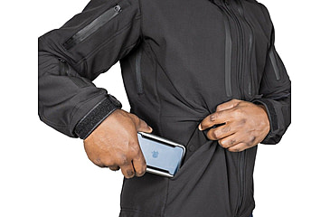 Image of 221B Tactical Tradecraft Jacket 2.0 - Level IIIA - Back Panel Only, Small, Black, TRDJKT20BPO-S-BLK