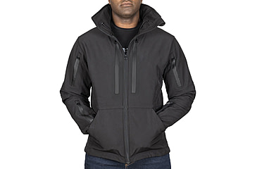 Image of 221B Tactical Tradecraft Jacket 2.0 - Level IIIA - Back Panel Only, Small, Black, TRDJKT20BPO-S-BLK