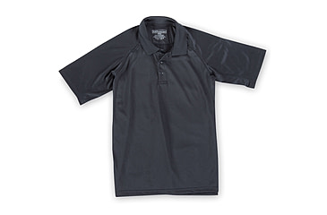 Image of 5.11 Tactical Performance Short Sleeve Polo - Men's, Large, Tall, Black, 71049T-019-L