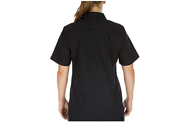 Image of 5.11 Tactical Short Sleeve Taclite TDU Shirt - Women's, Dark Navy, L, 61025-724-L