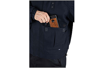 Image of 5.11 Tactical 4-In-1 Patrol Jacket 2.0 - Mens, Dark Navy, L, 48359ABR-724-L-R