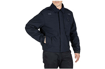 Image of 5.11 Tactical 4-In-1 Patrol Jacket 2.0 - Mens, Dark Navy, L, 48359ABR-724-L-R