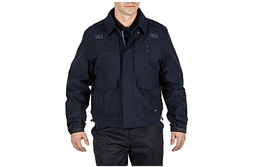 Image of 5.11 Tactical 4-In-1 Patrol Jacket 2.0 - Mens, Dark Navy, L, 48359ABR-724-L-R