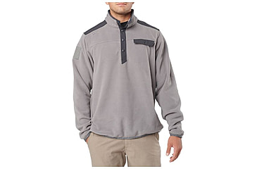 Image of 5.11 Tactical Apollo Tech Fleece Tech Shirt - Men's, Coin, Medium, 72124-352-M