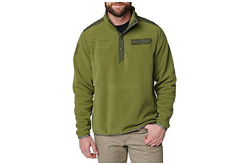 Image of 5.11 Tactical Apollo Tech Fleece Tech Shirt - Men's, Fatigue, Medium, 72124-200-M