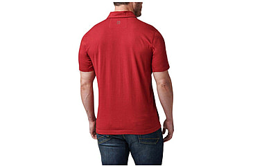 Image of 5.11 Tactical Archer Short Sleeve Polo - Mens, Cordovan Red, Large, 41241-520-L