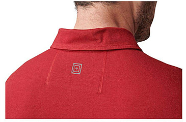 Image of 5.11 Tactical Archer Short Sleeve Polo - Mens, Cordovan Red, Large, 41241-520-L