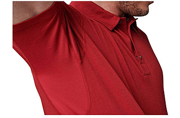Image of 5.11 Tactical Archer Short Sleeve Polo - Mens, Cordovan Red, Large, 41241-520-L