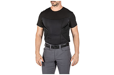 Image of 5.11 Tactical CAMS S/S Baselayer - Mens, Black, 2XL, 41222ABR-019-2XL