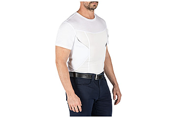 Image of 5.11 Tactical CAMS S/S Baselayer - Mens, White, L, 41222ABR-010-L