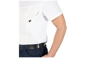 Image of 5.11 Tactical CAMS S/S Baselayer - Mens, White, L, 41222ABR-010-L
