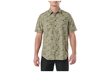 Image of 5.11 Tactical Crestline Camo Short Sleeve Shirt - Mens, Python, XS, 71377-256-XS