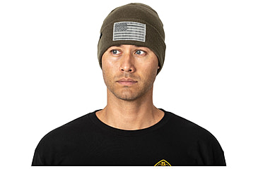Image of 5.11 Tactical Cuffed Flag Bearer Beanie - Unisex, Ranger Green, 1 SZ, 89162-186-1 SZ