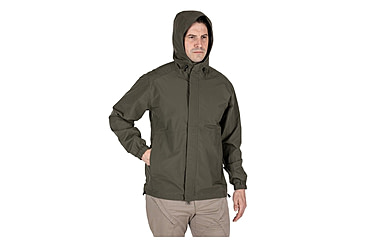 Image of 5.11 Tactical Duty Rain Shell Jacket - Mens, Ranger Green, XL, 48353ABR-186-XL