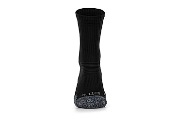 Image of 5.11 Tactical Duty Ready Ultra Crew Socks - Mens, 2 Pack, Black, M, 5-10046019M