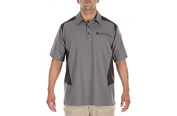 Image of 5.11 Tactical Freedom Flex Polo, Storm - 71356-092-S