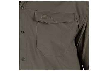 Image of 5.11 Tactical Freedom Flex Woven Short Sleeve Shirt - Men's, Ranger Green, 2XL, 71340-186-2XL