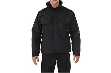 Image of 5.11 Tactical Valiant Duty Jacket - Mens, Black, LT, 48153TABR-019-L-T