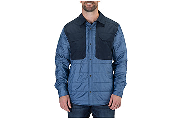Image of 5.11 Tactical Peninsula Insulator Shirt Jacket, Ensign Blue Heather - 72123-790-S