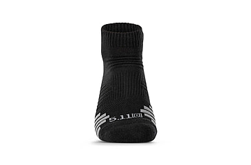 Image of 5.11 Tactical PT-R Plus Ankle Sock - Mens, 3 Pack, Black, M, 5-10048019M