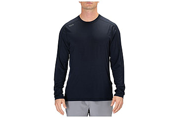 Image of 5.11 Tactical Range Ready Merino Wool Long Sleeve Shirt, Dark Navy - 40164-724-L