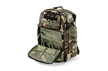 Image of 5.11 Tactical 37L Rush24 2.0 Backpack, Woodland Camo, 56563WL-938-1SZ