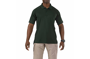 Image of 5.11 Tactical Helios Short Sleeve Polo - Men's, LE Green, 2XL, 41192-860-2XL