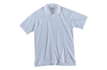 Image of 5.11 Tactical Short Sleeve Utility Polo Shirt, Tall - Men's, White, 3XL, 41180T-010-3XL